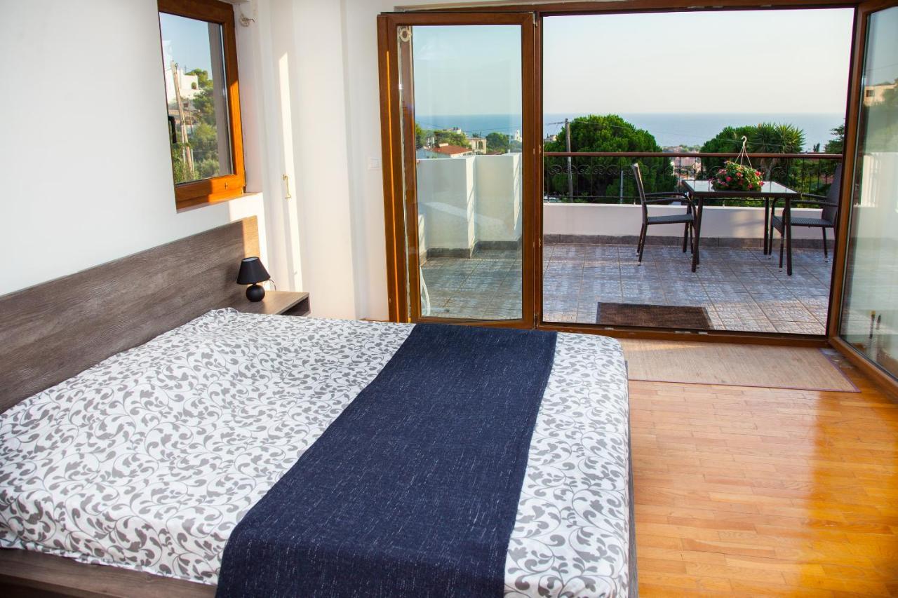 Villa Apex With Seaview Lagonisi Luaran gambar